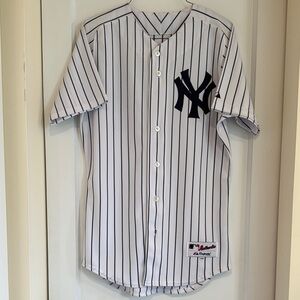 Like New NY Yankees home Jersey number 24. Size 40